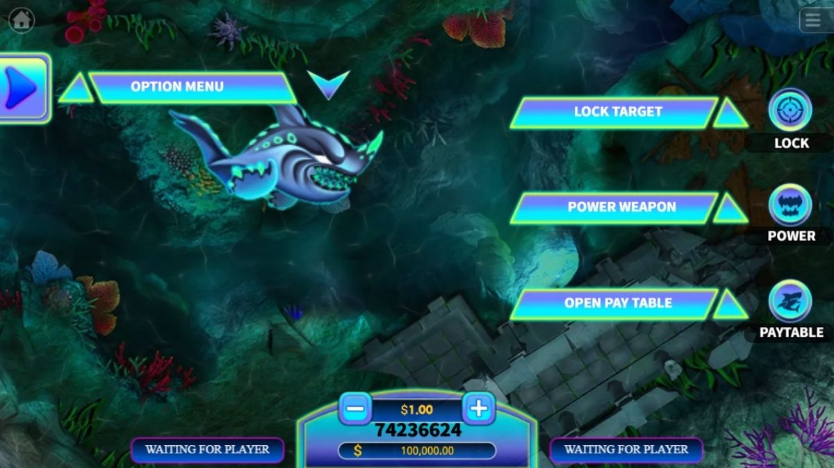 Hungry Shark Cthulhu Fishing - Interface - Pedas77.co