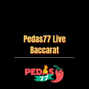 Pedas77 Live Baccarat - Logo - pedas77.co