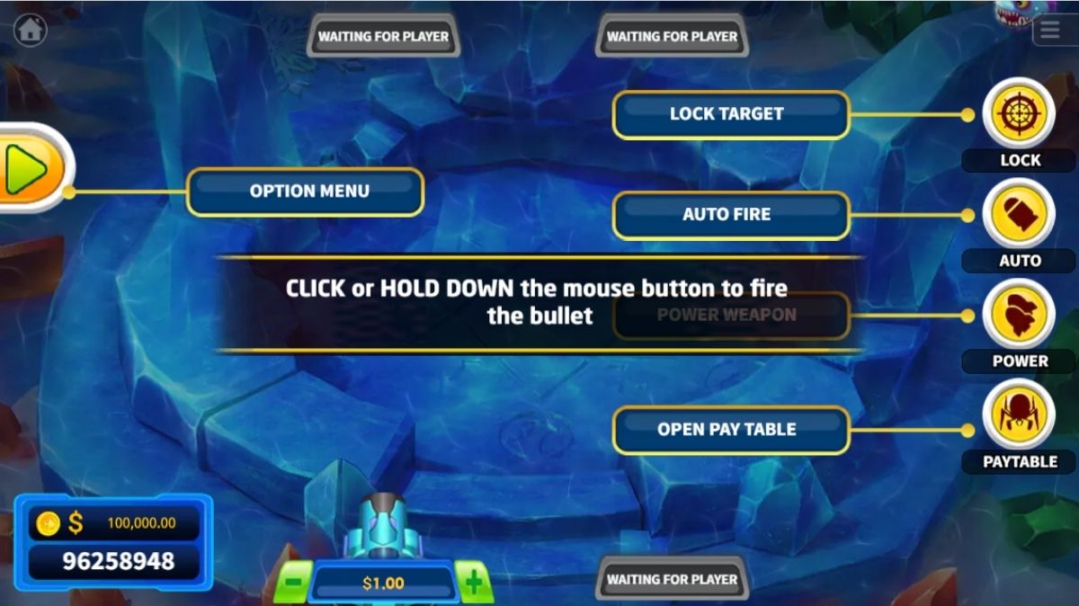 Iron Hero Fishing - Interface - Pedas77.co