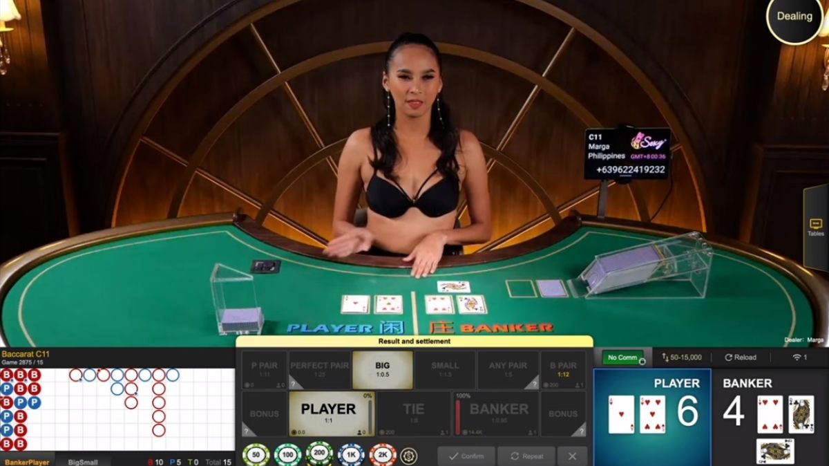 Sexy Baccarat - Game 3 - Pedas77.co