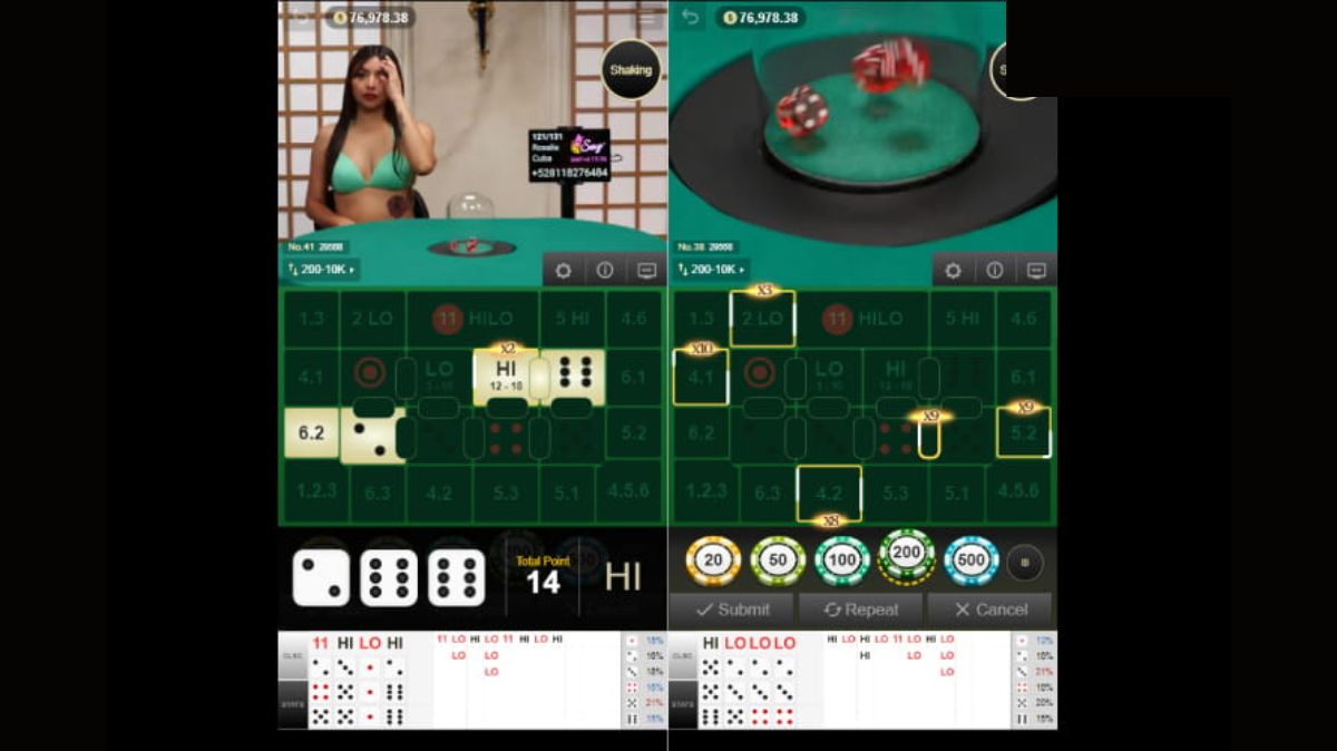 Sexy Thai Hi Lo - Game 1 - Pedas77.co