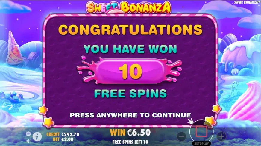 Sweet Bonanza Slot - Free Spins - Pedas77.co