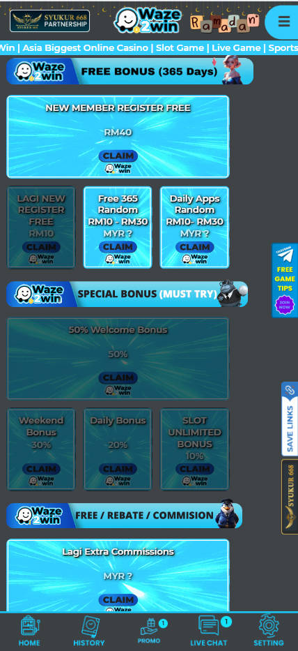 Waze2Win - Promotion - Pedas77.co