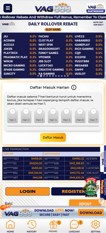VAG888 - Homepage - Pedas77.co