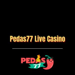 Pedas77 Live Casino - Logo - Pedas77.co